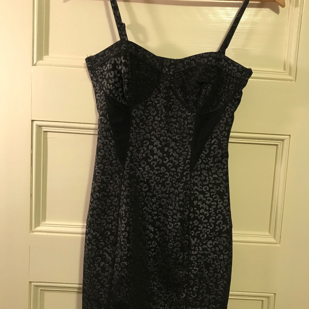 Black Charlotte Russe Bodycon Dress